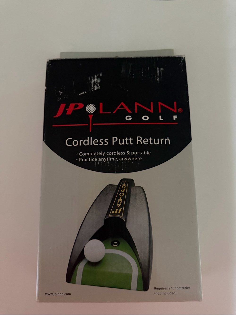 JP Lann Golf Cordless Putt Return - Black & Green